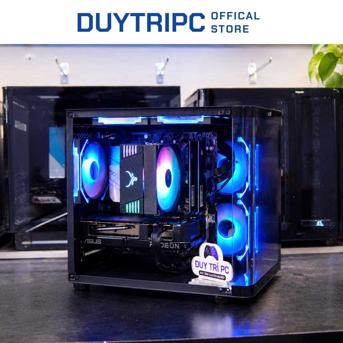 PC Gaming Ryzen 5 5600X | Main B550 | RAM 16GB | RX 7600 8GB | SSD 512GB NVMe | Nguồn 650W - Chiến Game Full HD, 2K Mượt Mà